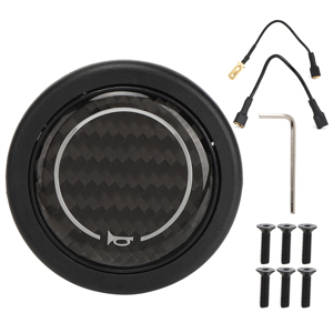 Amazon | VGEBY ナルディ交換用 ホーンボタン カーボン製 ホーン