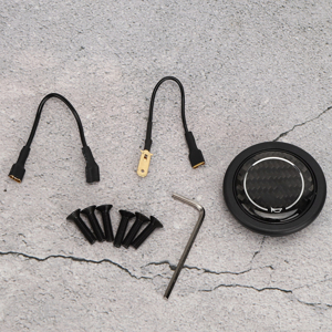 Amazon | VGEBY ナルディ交換用 ホーンボタン カーボン製 ホーン