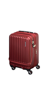 Amazon | [フリクエンター] 4輪キャリー ファスナータイプ 34L