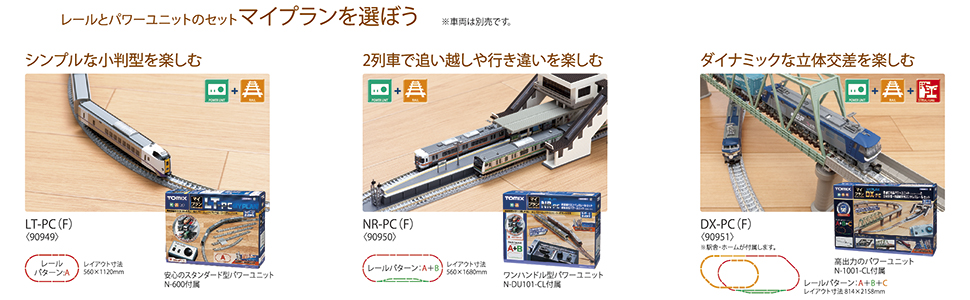 Amazon | TOMIX Nゲージ マイプラン LT III F 90947 鉄道模型 レール