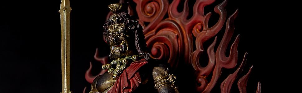 Amazon.co.jp: タケヤ式自在置物 不動明王 約135mm PVC&ABS製 塗装済み