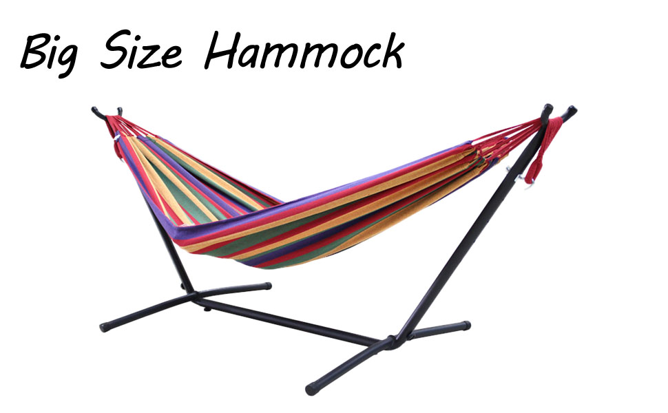 Amazon.co.jp: ハンモック 自立式 サイズ : スポーツ＆アウトドア
