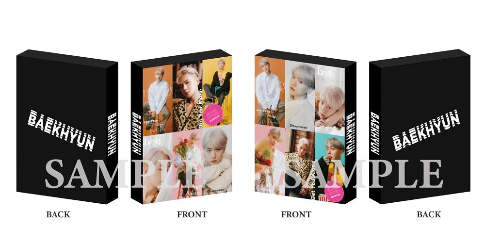BAEKHYUN JAPAN 1st MINI ALBUM「BAEKHYUN」店舗特典画像公開!