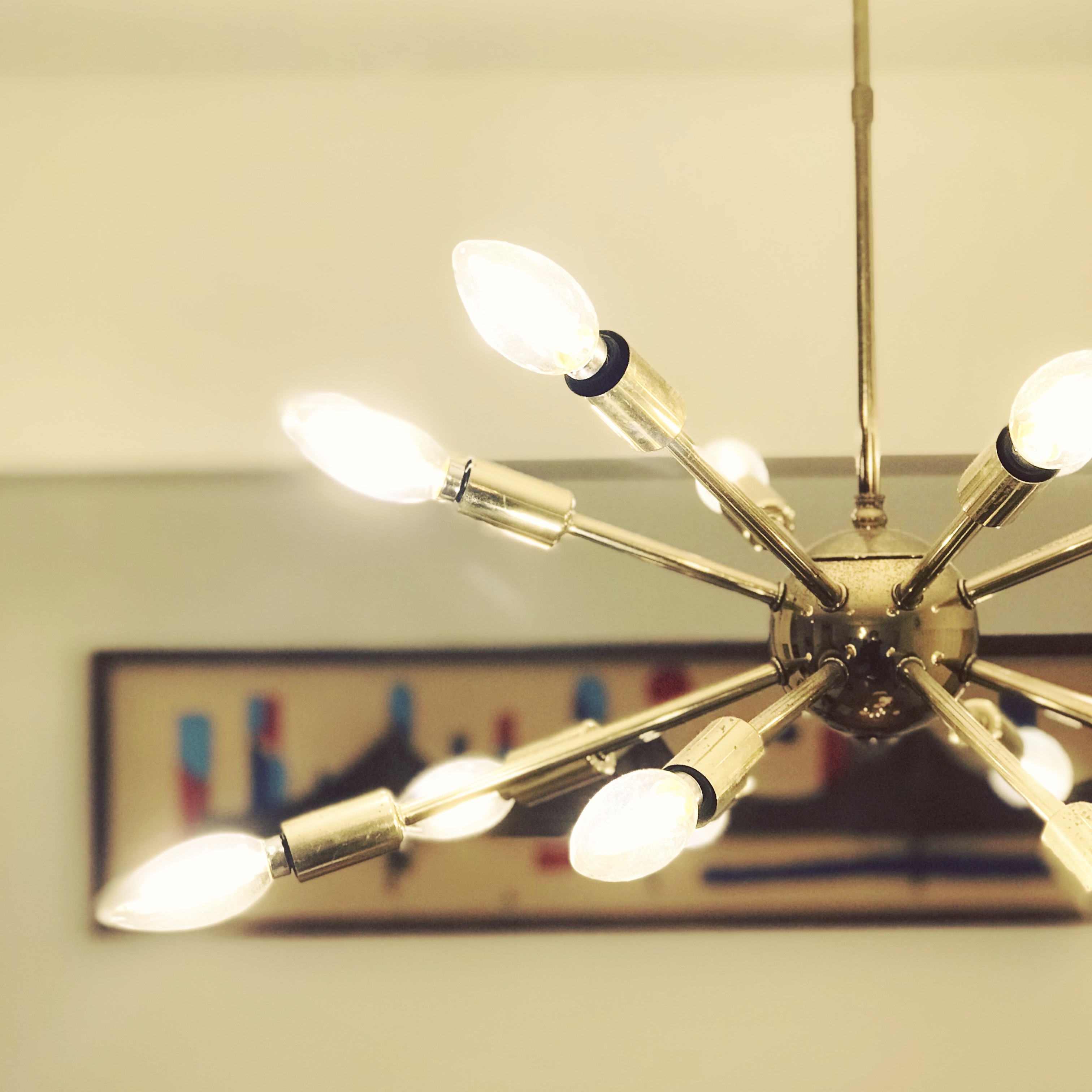 スプートニクランプのLED電球運用｜明るくていい！ | 団地インテリア