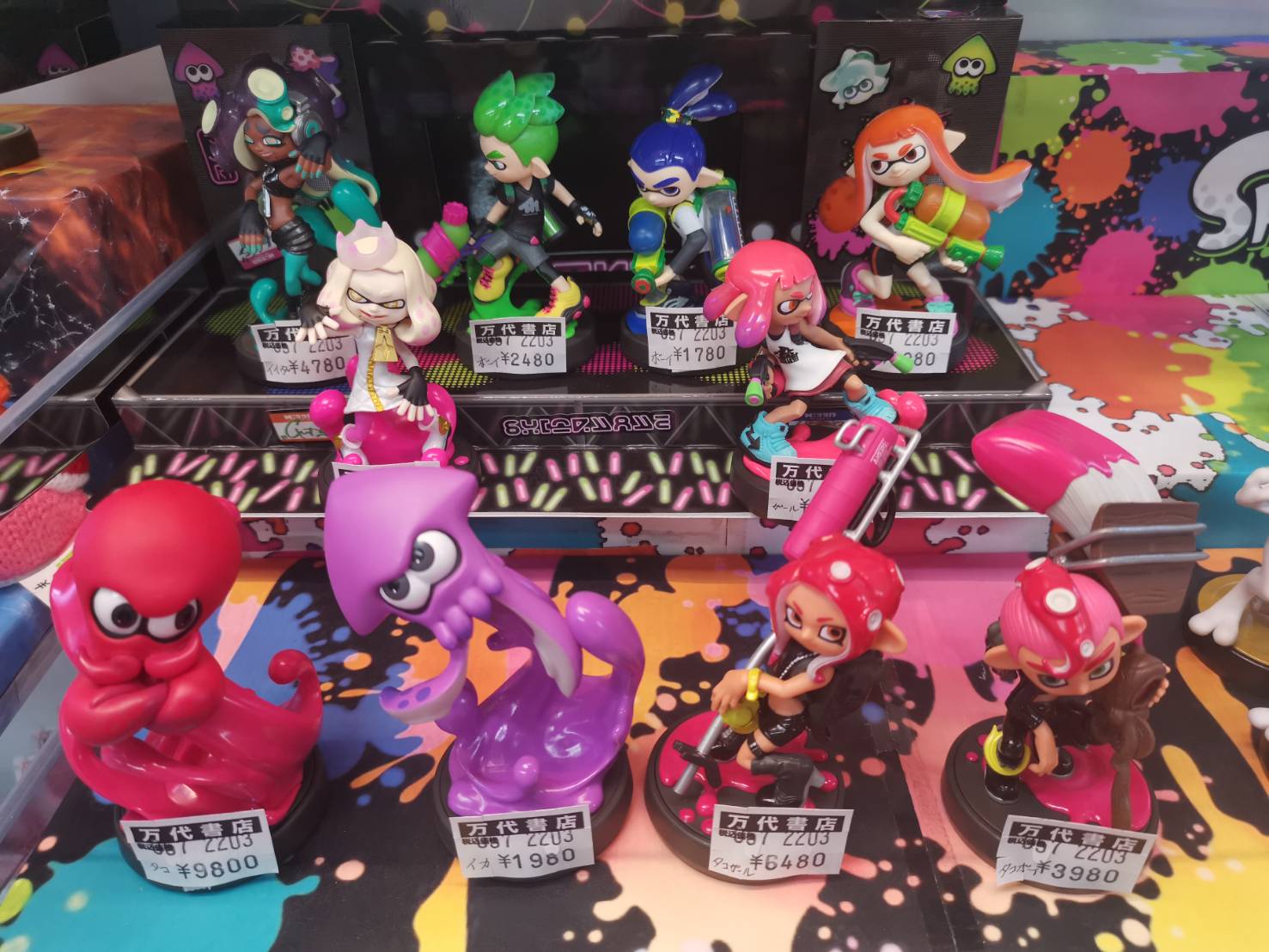 四日市日永店】［ゲーム］入荷情報です！◇中古amiibo スプラトゥーン