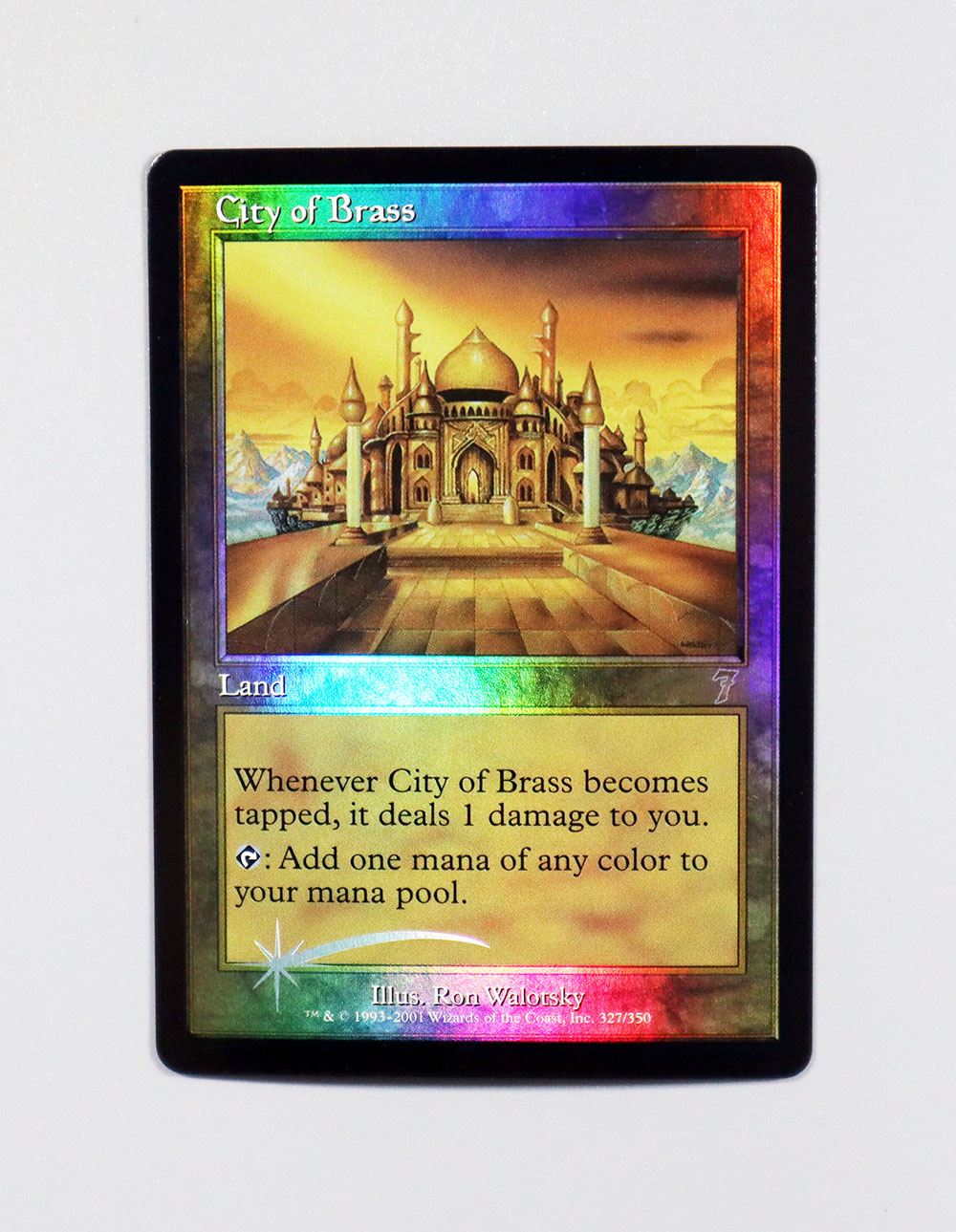 真鍮の都 英語 プロモFoil MTG 空中都市、ビュエルバ/真鍮の都 英語版