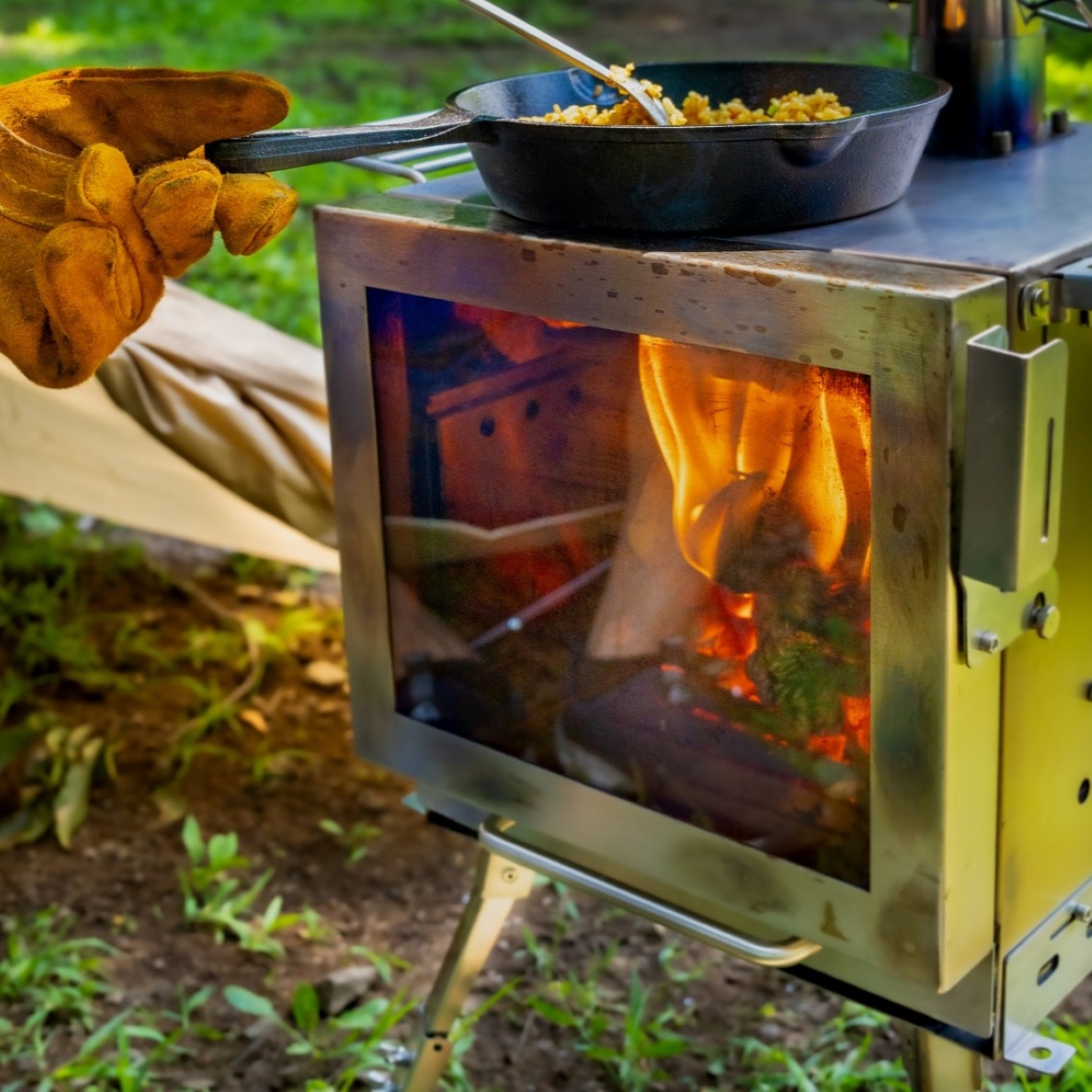 キャンプの楽しさが倍増！進化した『MAKIng STOVE 2 -cube