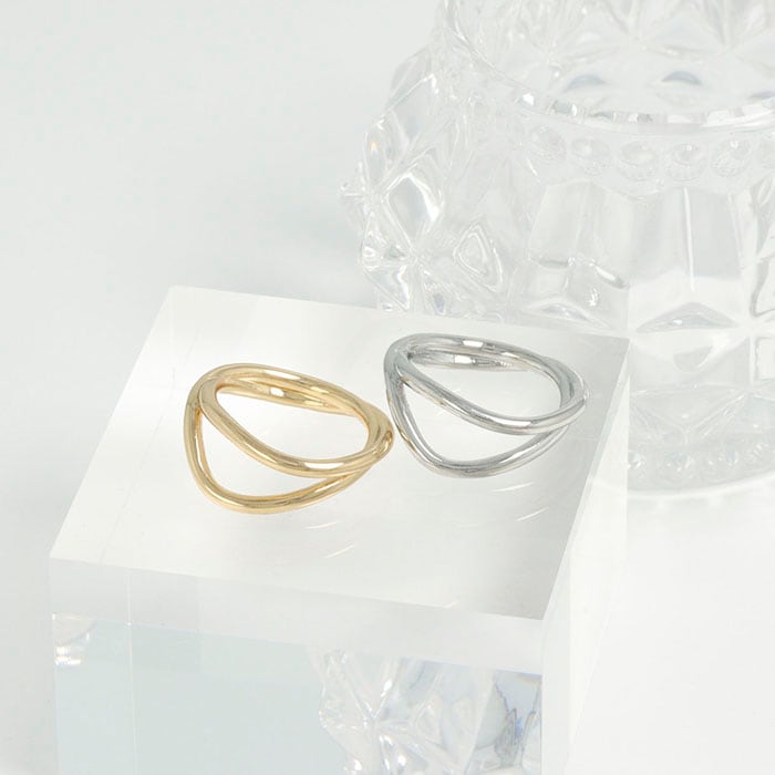 リング 11号 クロスライン | リング,11号 | Mignon de Bijoux ONLINE SHOP