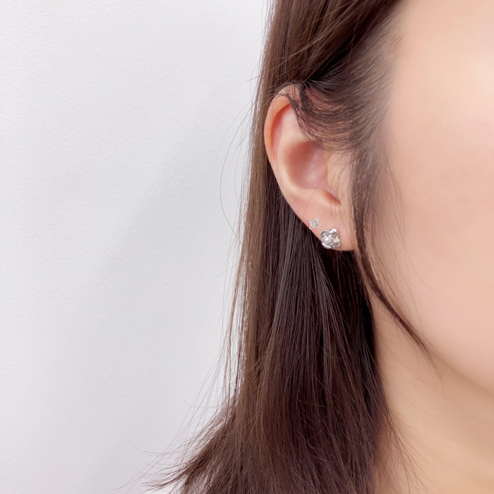 セットピアス 10個 5ペア フラワー パール ストーン | ピアス,セット