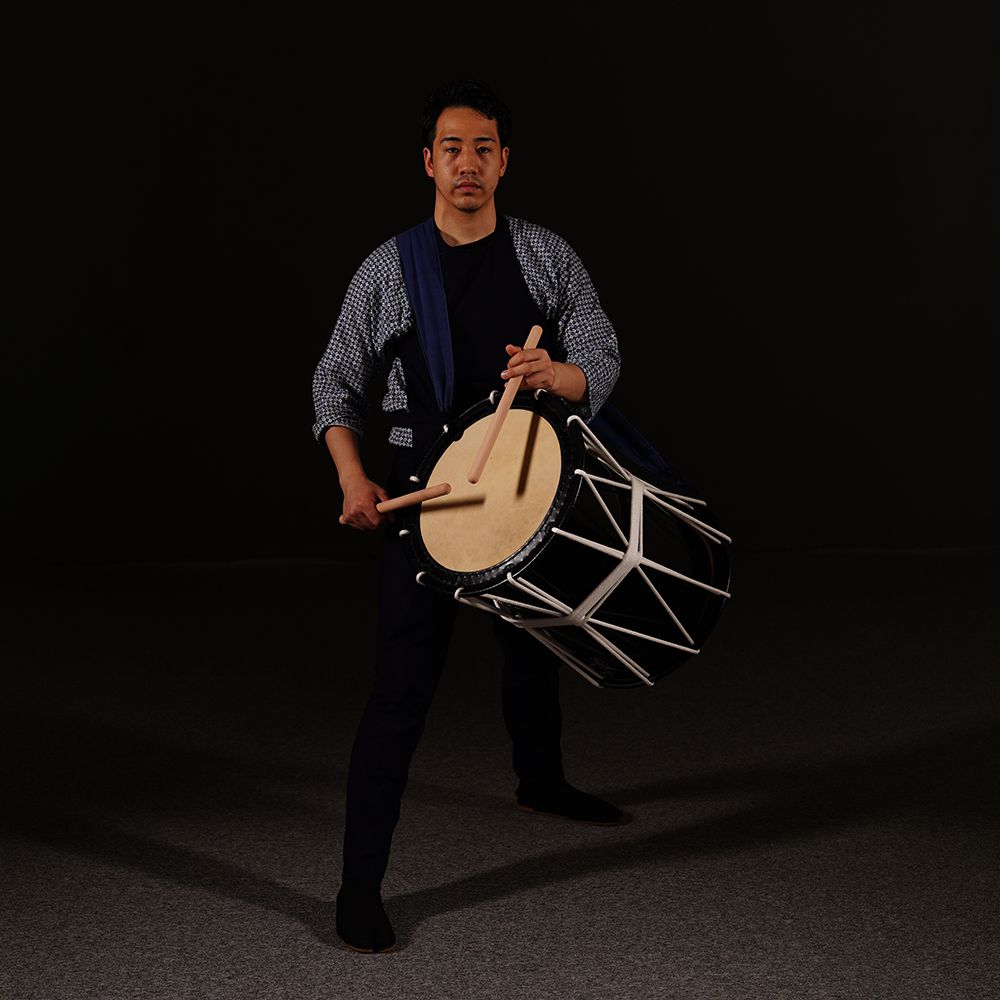 セミオーダー 桶太鼓 桶胴太鼓 かつぎ桶太鼓 1尺6寸（鼓面:48cm） 暁