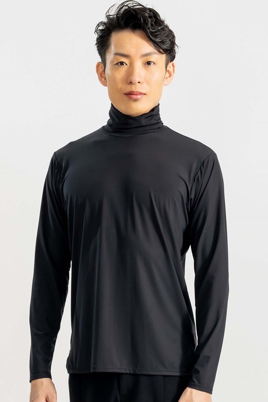 MS370 ハイネックシャツ ｜タカダンス メンズダンスシャツ ラテン