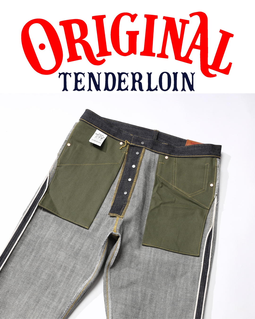 14.0oz DENIM Pants S01XX INDIGO Rigid | PANTS | TENDERLOIN