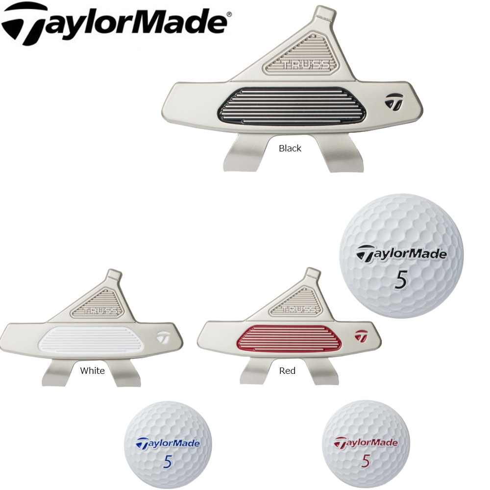 Taylormade TL218 トラスパター キャップボールマーカー クリップ