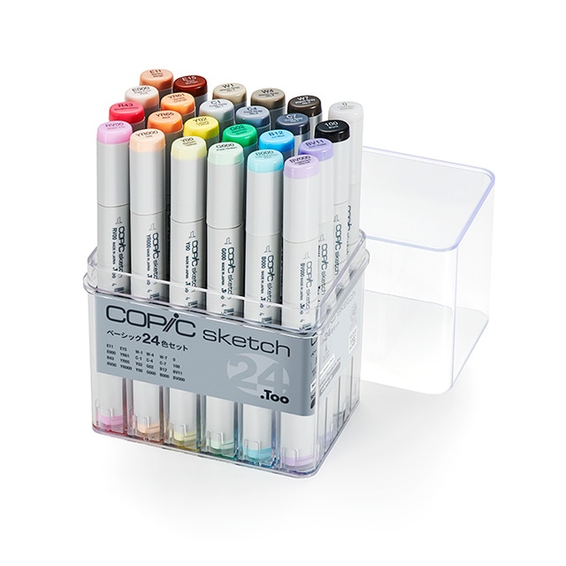 COPIC コピック スケッチ ベーシック 24色セット | 画材・コミック