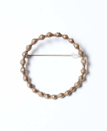 ミナペルホネン mina perhonen tambourine タンバリン ブローチ