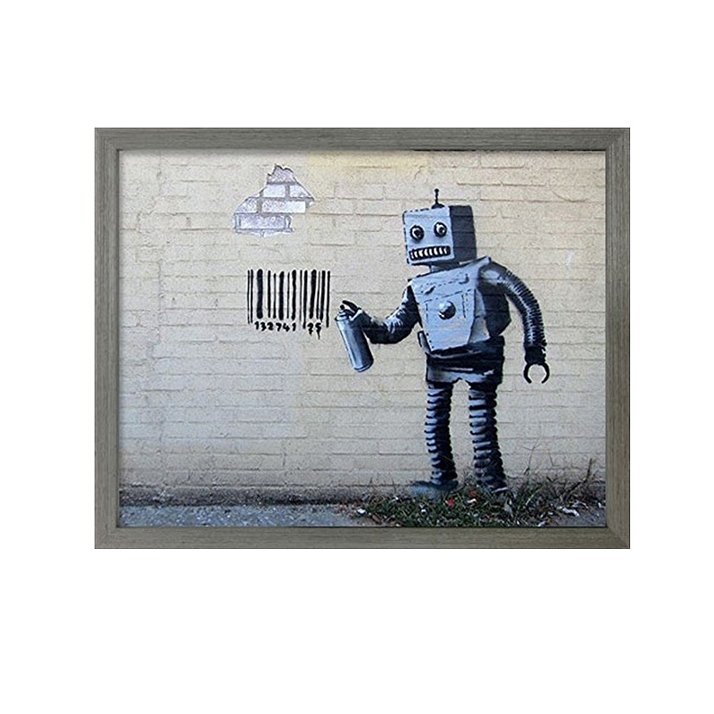 アートフレーム Banksy IBA-61732 Robotの通販｜東京インテリア公式通販