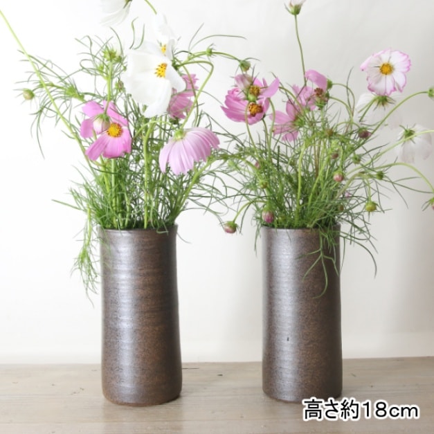 益子焼｜▽花瓶 花器 一輪挿し フラワーベース 壷（つぼ）,仏壇など対