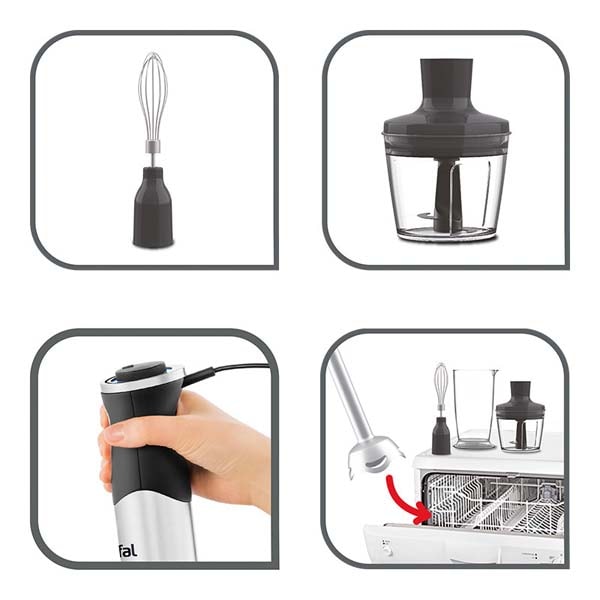 ティファール T-fal ハンドブレンダー ベビーマルチ ダークグレー