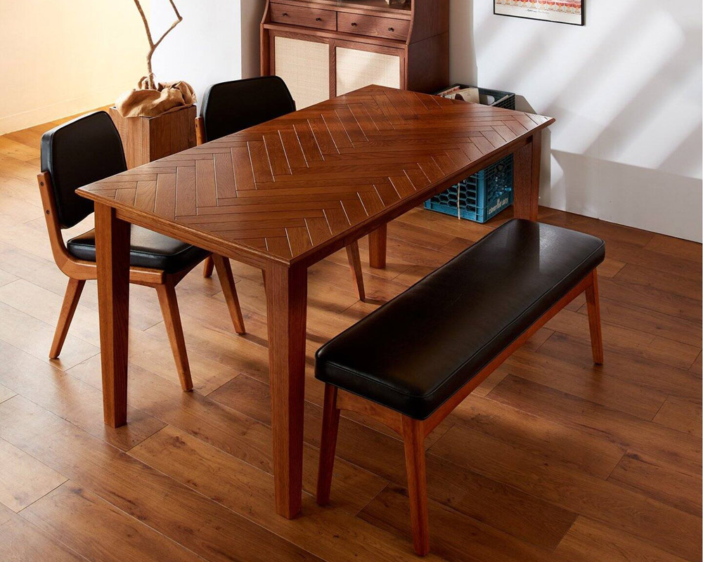 ACME Furniture/アクメファニチャー｜WARNER DINING TABLE herringbone