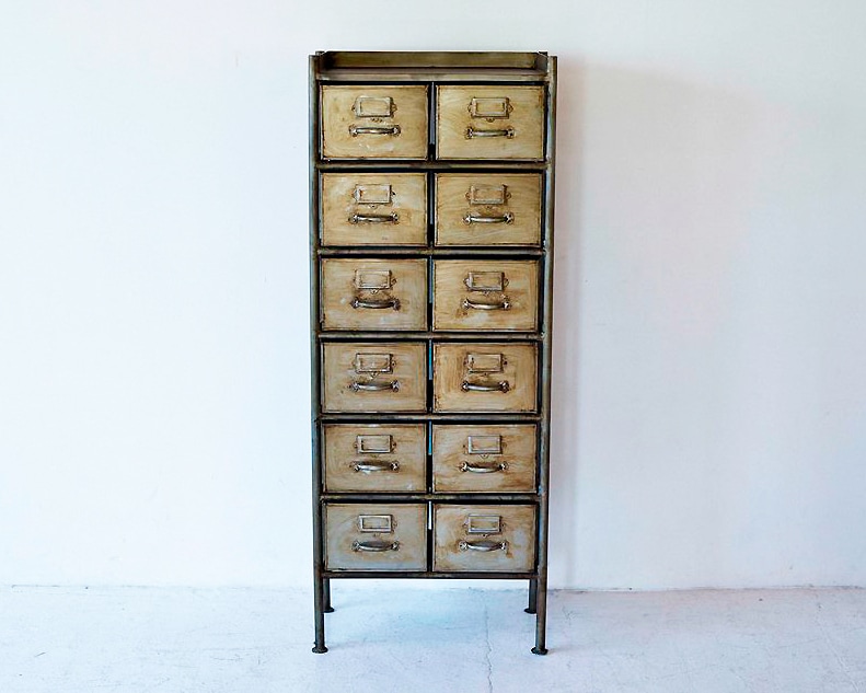 journal standard Furniture | GUIDEL 12DRAWER CHEST SILVER ギデル12