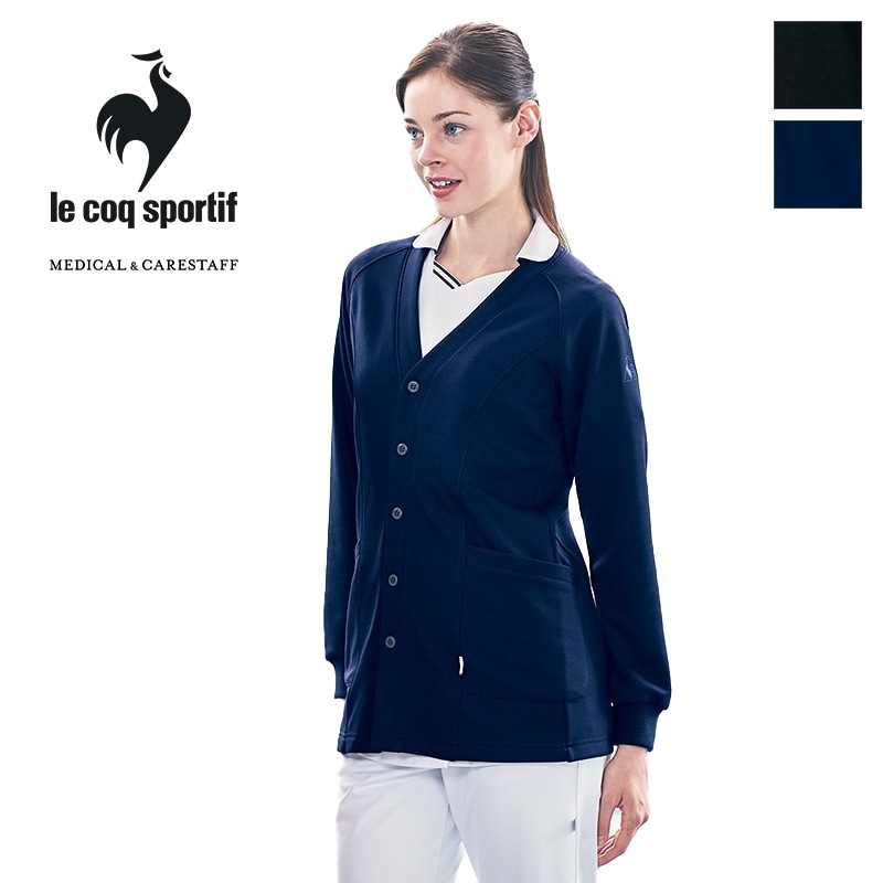 返品不可】ロング丈カーディガン [女性用] UZL6061L ルコック