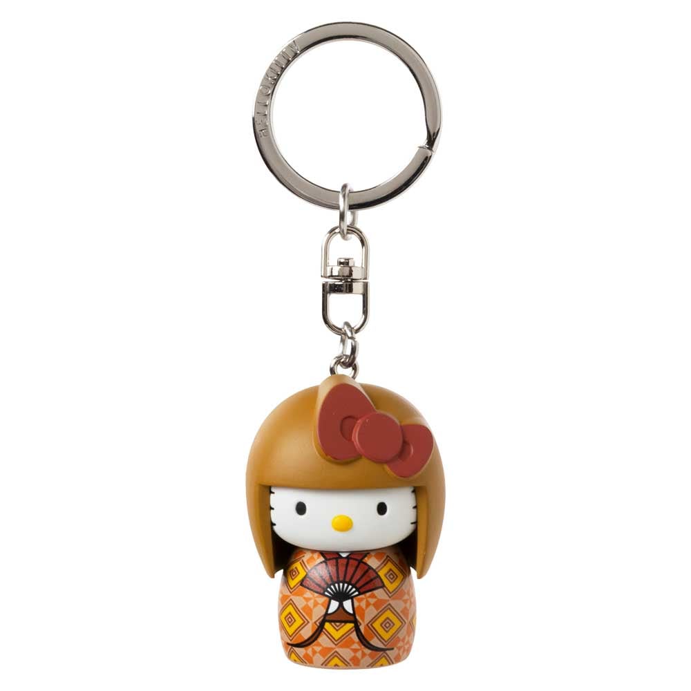 サンリオ ハローキティ こけしキーホルダー ご当地デザインキティ 箱根