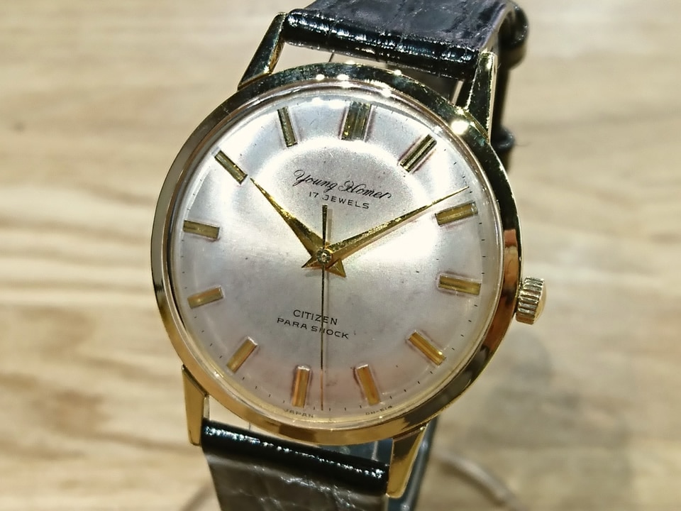 シチズン ヤングホーマー GP Y514302 手巻 OH済 昭和37年頃 Citizen