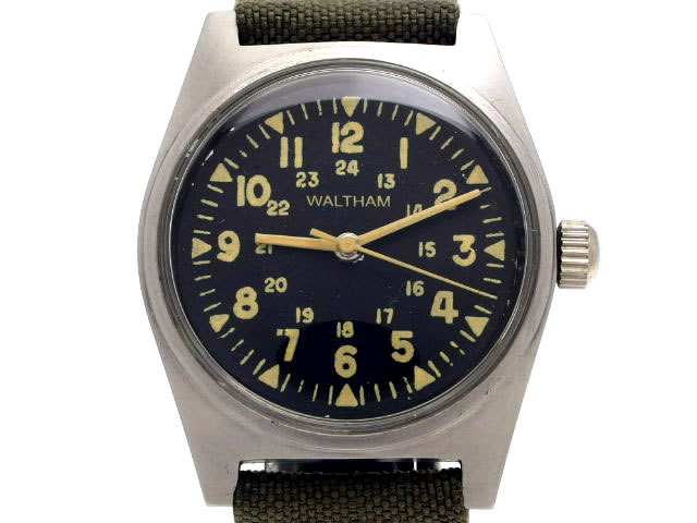 ウォルサム ミリタリー アメリカ軍 Type A-17 手巻 OH済 1950年代 Waltham