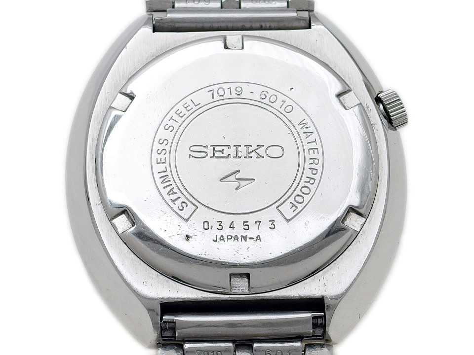 セイコー 5スポーツ 7019-6010 21石 自動巻 OH済 昭和45年製