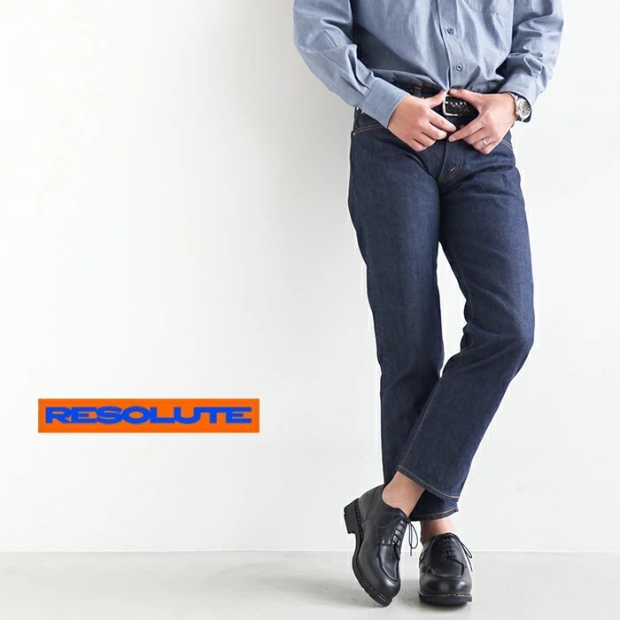712] RESOLUTE(リゾルト) 712 / ジップフライテーパードストレート