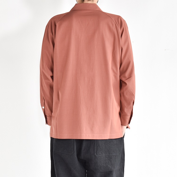 UNSH38-fade]un/unbient(アン/アンビエント)KAIKIN SHIRT L/S
