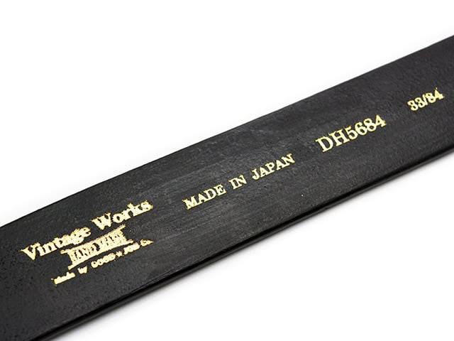 全3色【Vintage Works/ヴィンテージワークス】「Benz Belt”5684