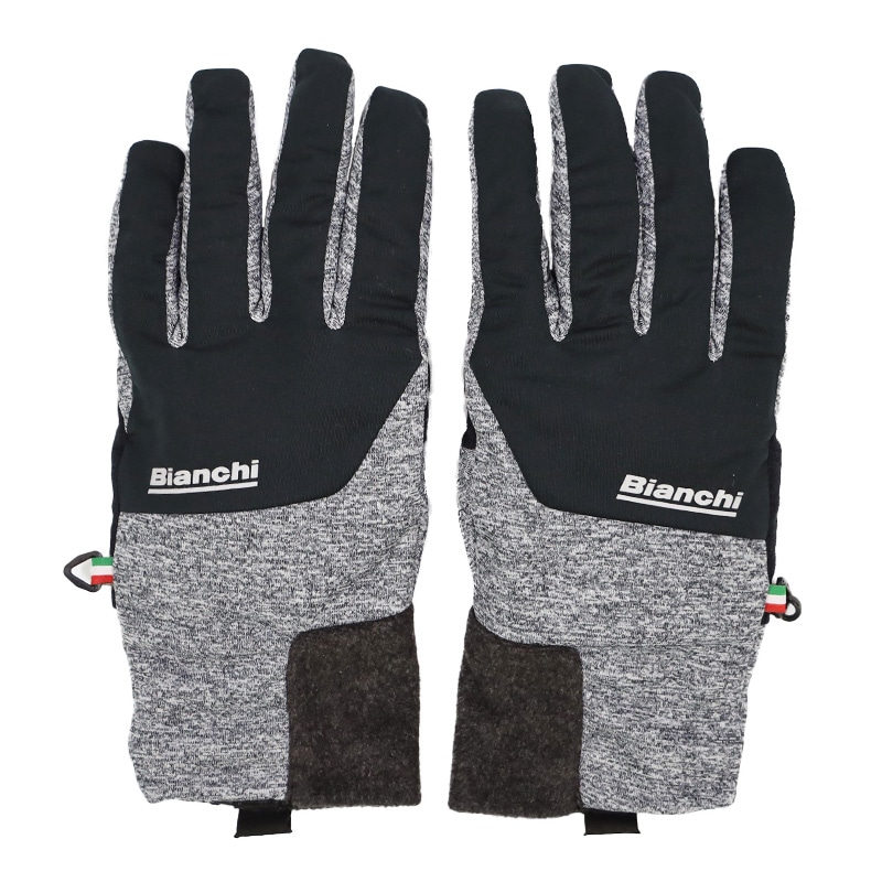 ビアンキ ウインタースポーツグローブ ブラックグレー タッチパネル