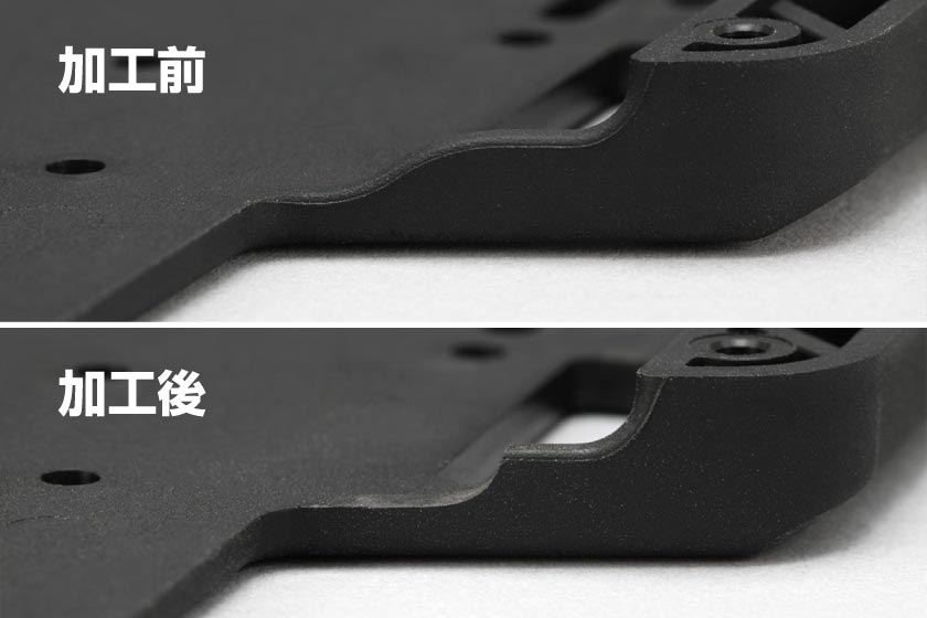 Y2-301D2 YD-2 EXII用 アルミ製 リヤ サスマウント D （57.2～60.4mm