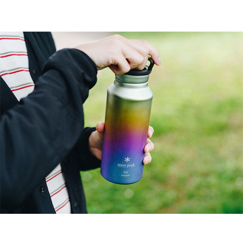 新品】スノーピーク オーロラボトル800 レインボー TW-800-RA
