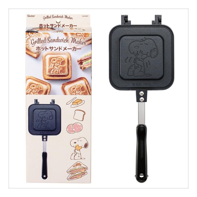 ユアサプライムス.com｜アルミ製 ホットサンドメーカー SNOOPY23