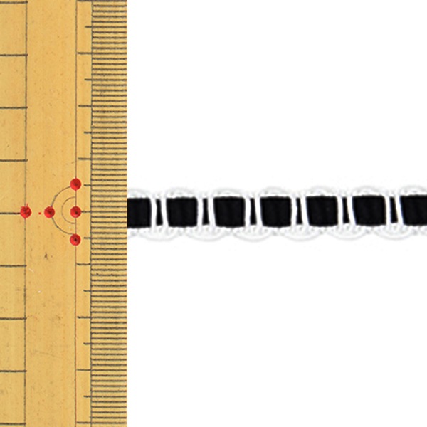 数量5から】 手芸ブレード 『リボン通しブレード 091番色 114-411