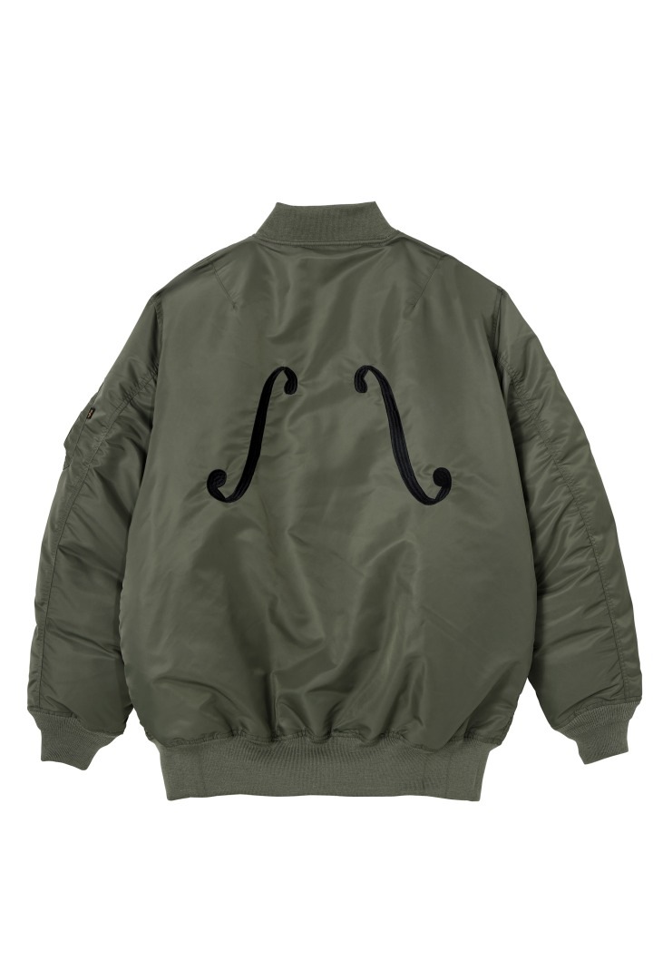 ALPHA INDUSTRIES MATIN AVENIR MA-1 パフィジャケット カーキ