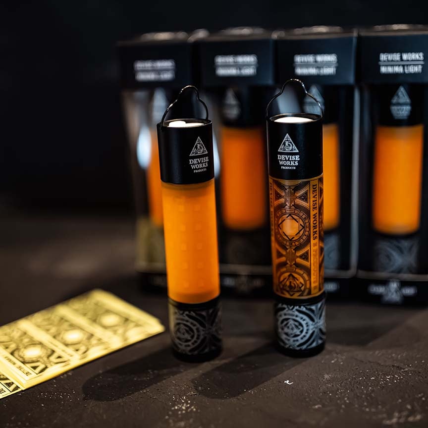 DEVISE別注 MINIMA LIGHT アンバーカラー | DEVISE WORKS | キャンプ用品