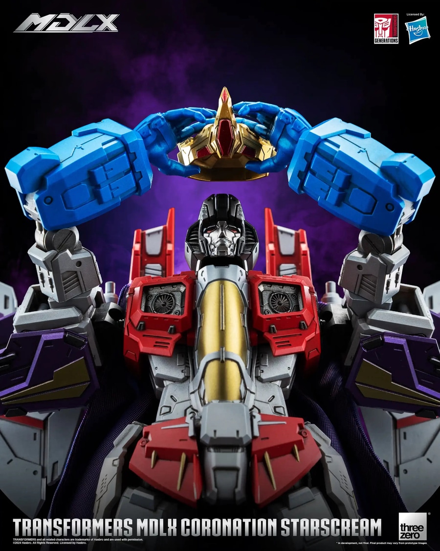threezero MDLX トランスフォーマー 新破壊大帝 スタースクリーム 戴冠
