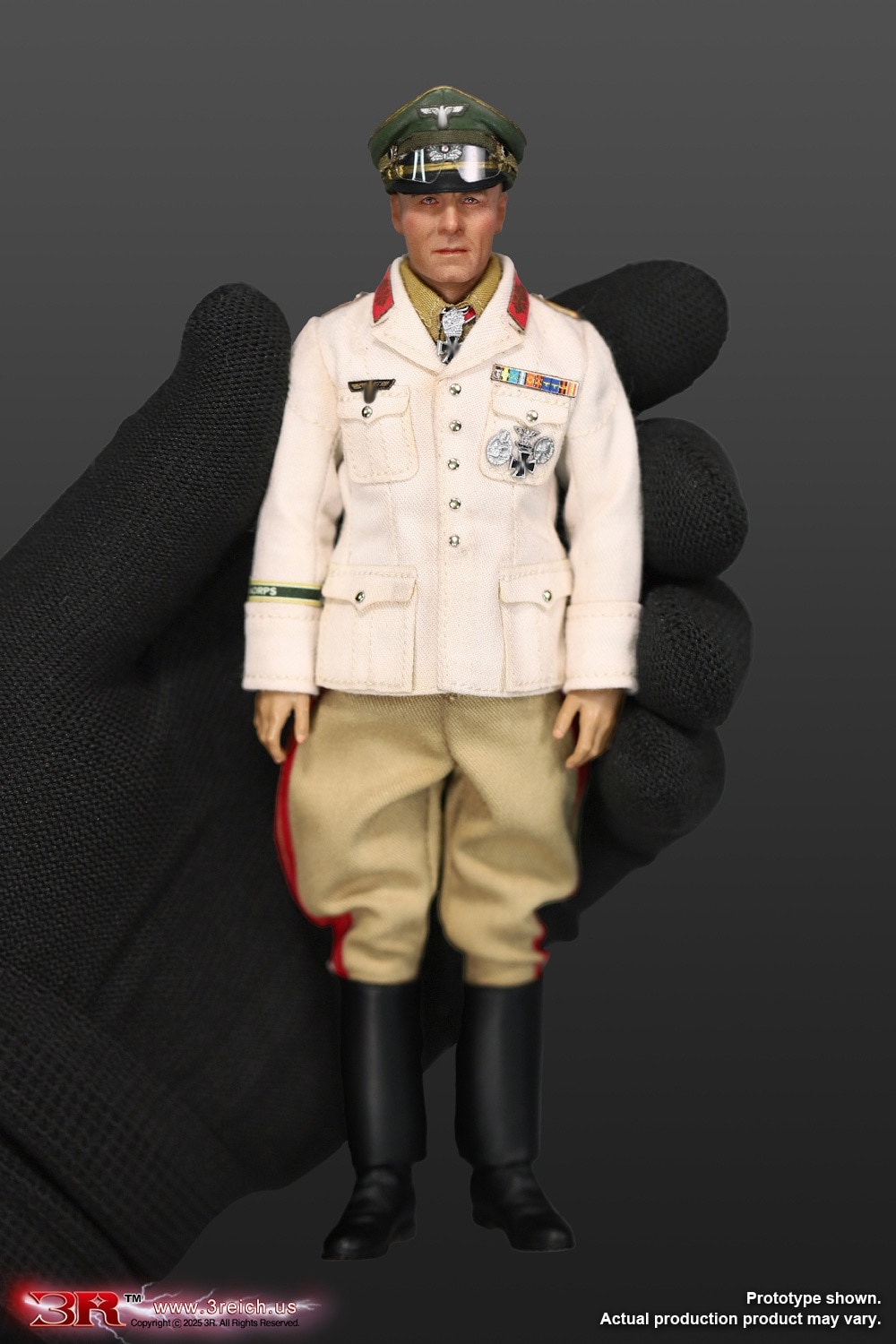 3R 1/12 WW2 ドイツアフリカ軍団 軍団長 エルヴィン・ロンメル 砂漠の