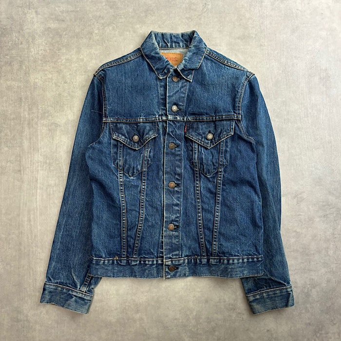 60-70's Levi's 70505 BIG E DENIM TRUCKER JACKET SIZE 38 60-70年代