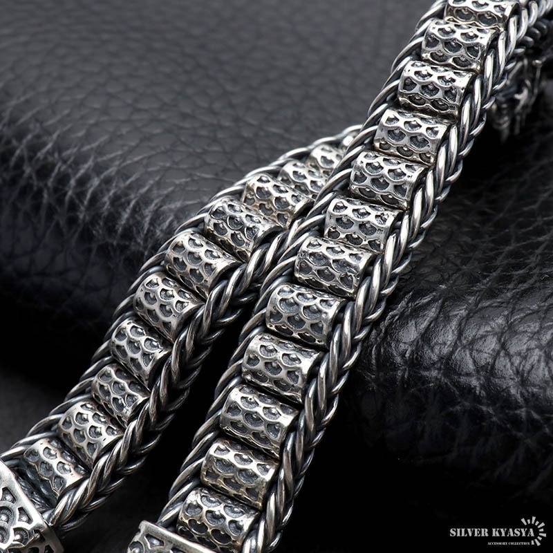 シルバー925 双頭ドラゴンブレスレット [bs262] | スタイルで探す,個性