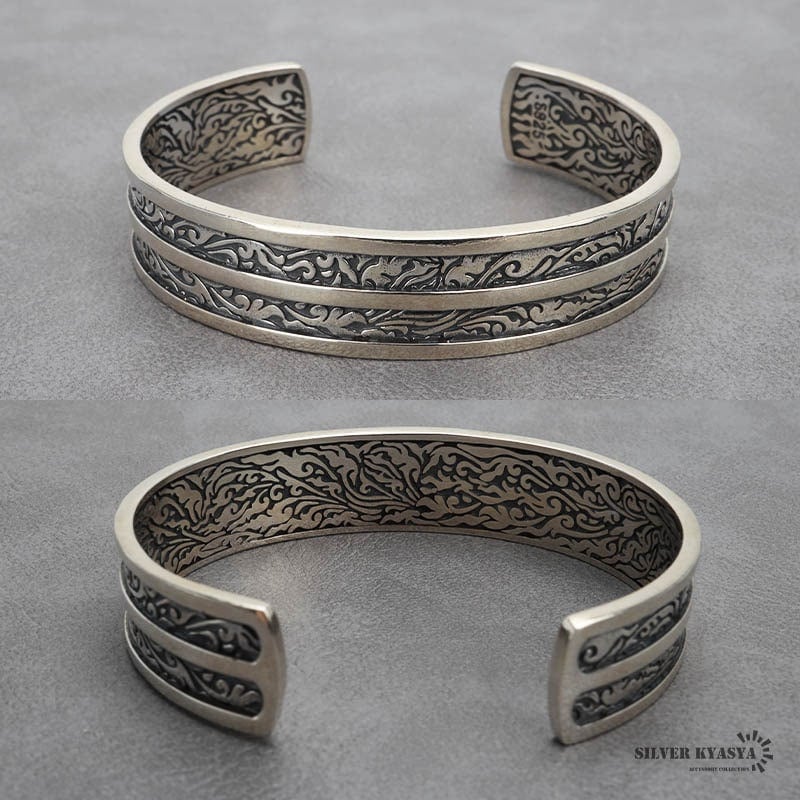 シルバー925 アラベスクバングル ライン [bs226] | スタイルで探す