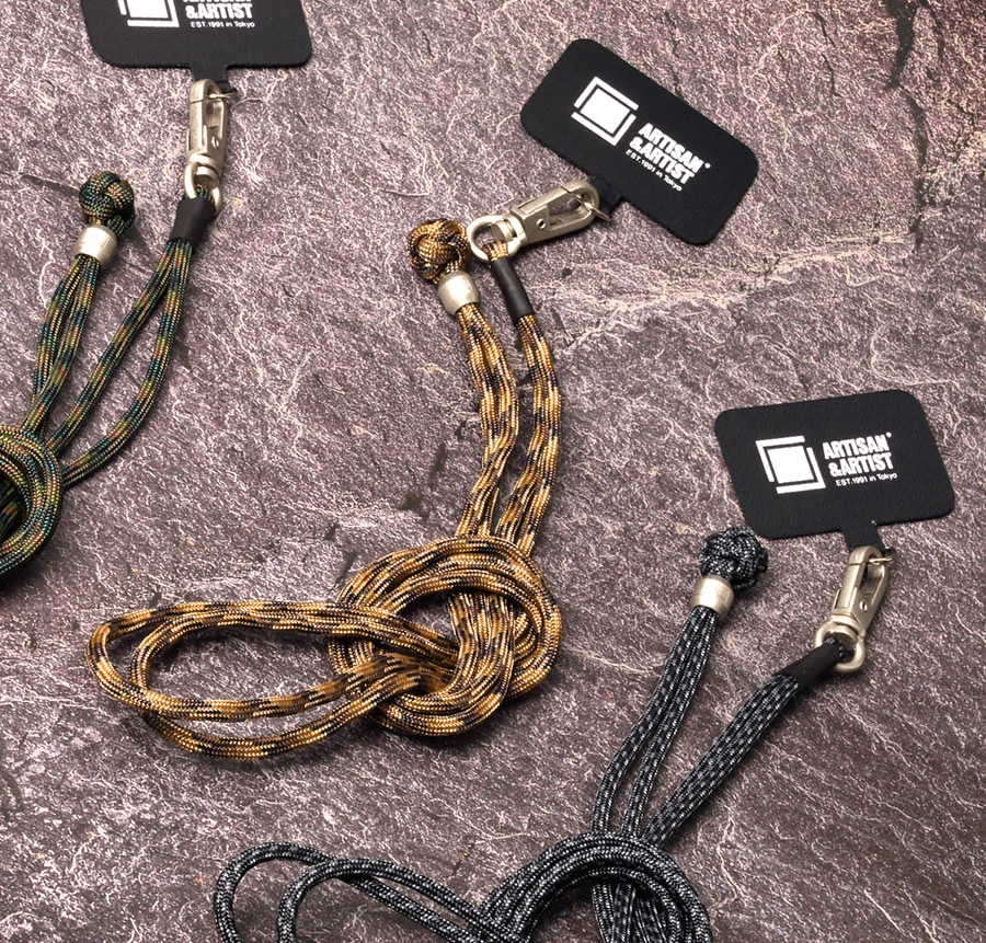 スマホショルダー用 取り付けパーツ アンカーパーツ ブラック