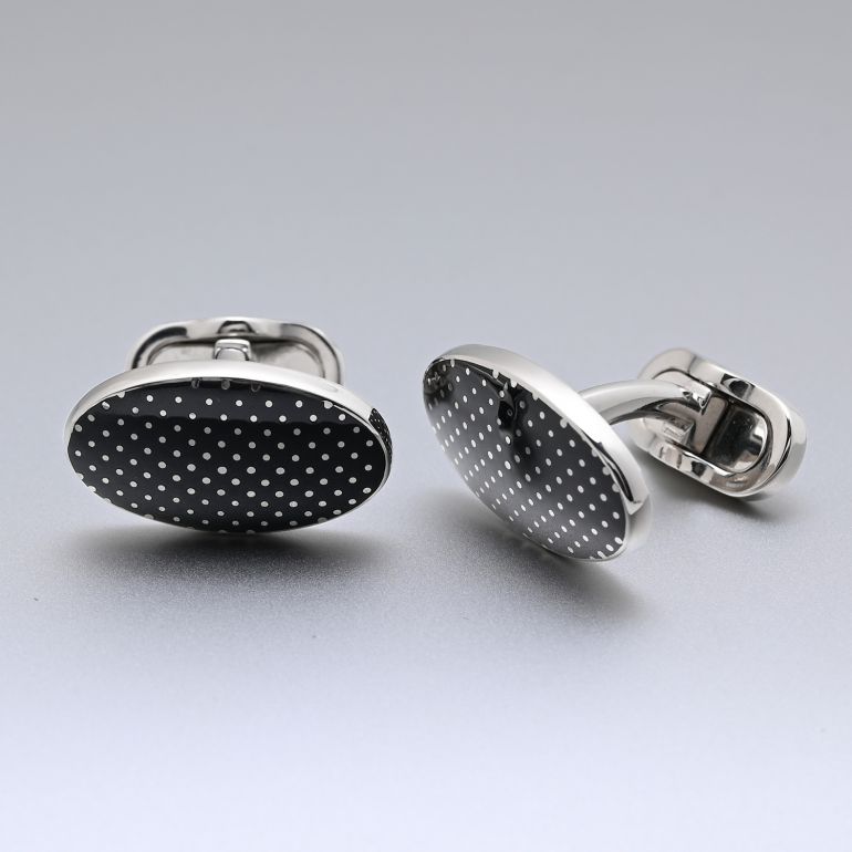 モンアート MONART カフス メンズ カフリンクス カフスボタン オーバル