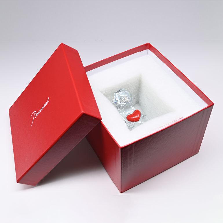 バカラ 名入れ対応 Baccarat フィギュア カトゥーン スヌーピー ハート