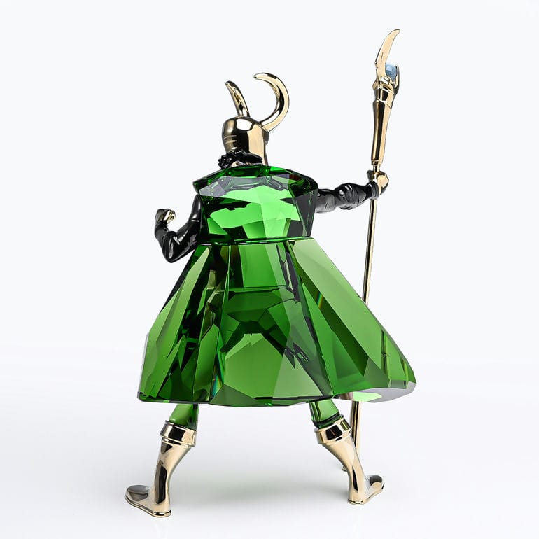 スワロフスキー SWAROVSKI クリスタルフィギュア Marvel マーベル ロキ