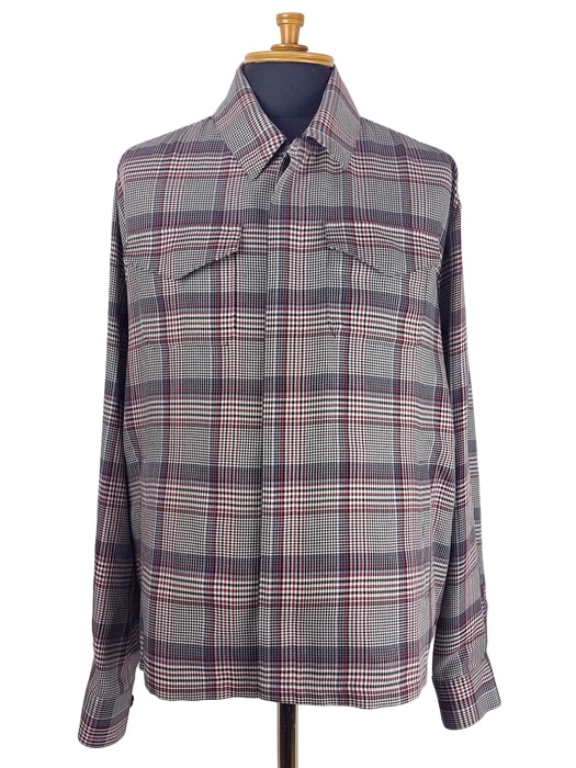 70%OFF】UNDERCOVER アンダーカバー アーミーシャツブルゾン チェック