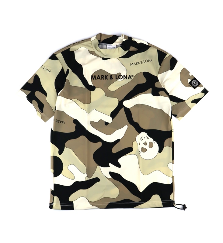 23AW】MARK&LONA マークアンドロナ Milo Camo Tee | MEN モックネック